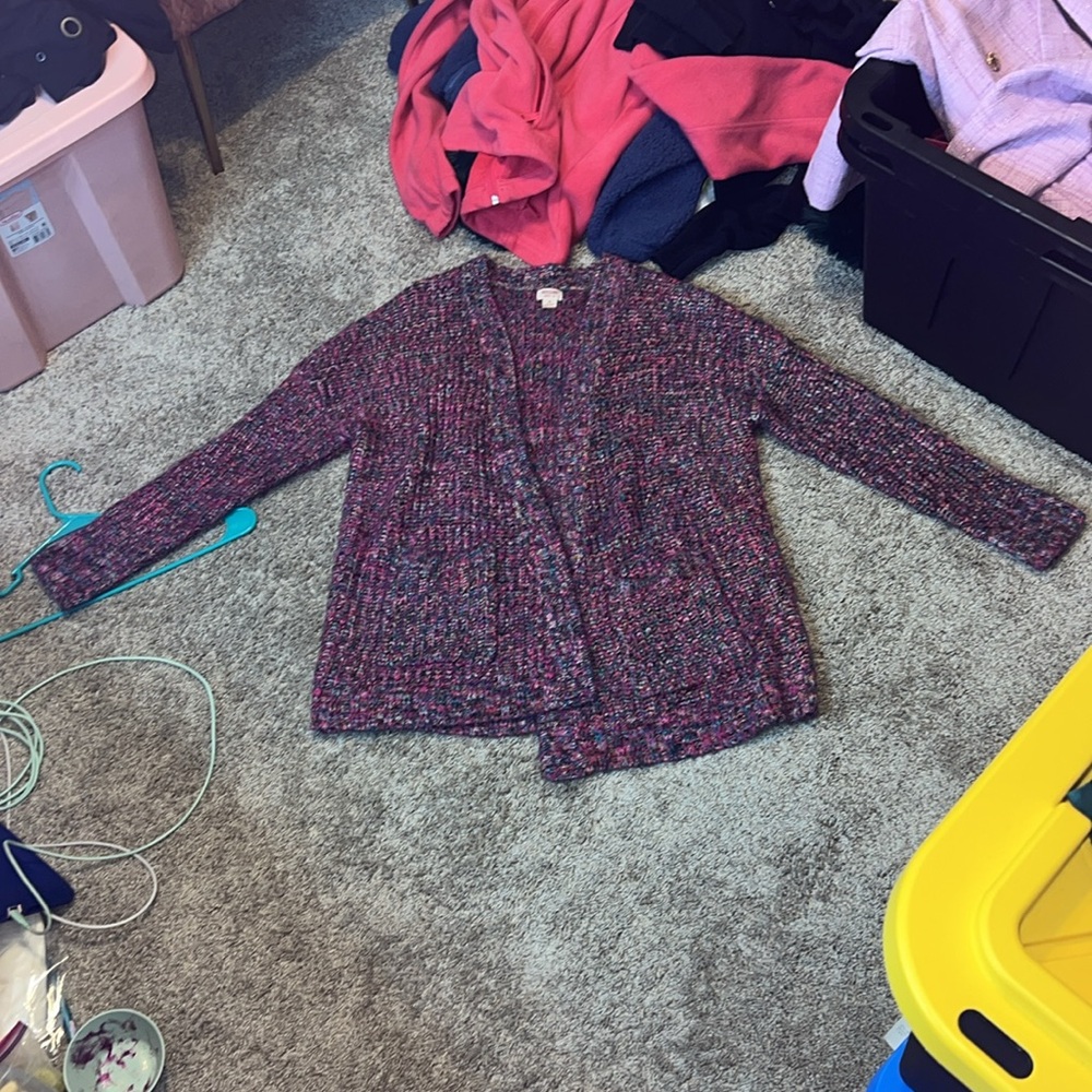 Mossimo Marled Yarn Open Oversized Cardigan Size Medium